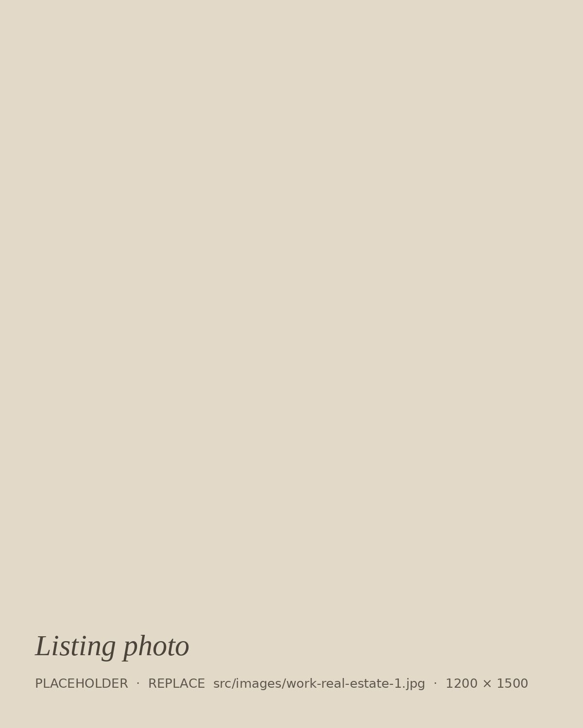 Real estate listing photo